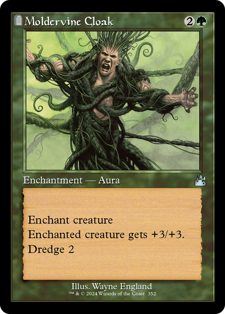 Moldervine Cloak (Retro) (352) Foil - Ravnica Remastered