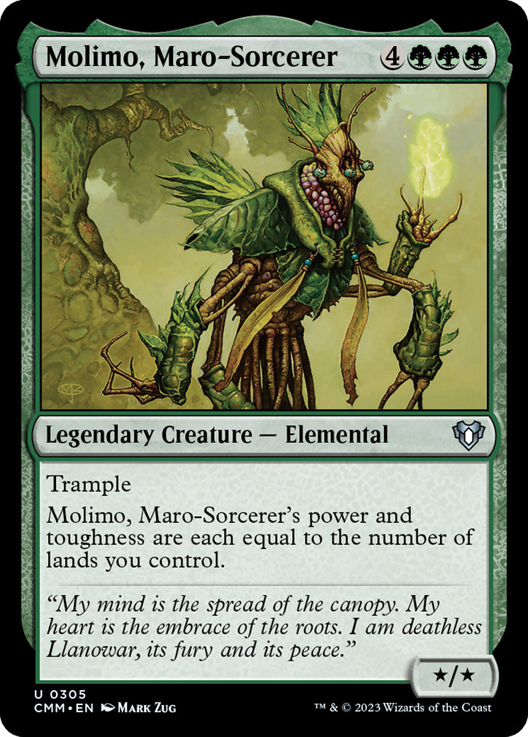Molimo, Maro-Sorcerer (305) - Commander Masters