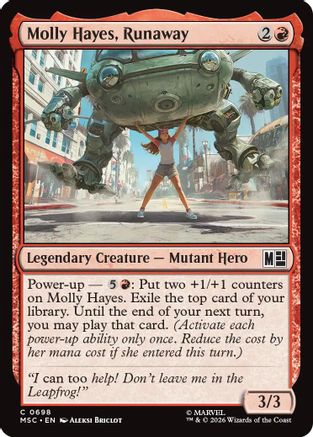 Molly Hayes, Runaway (698) - Commander: Marvel Super Heroes