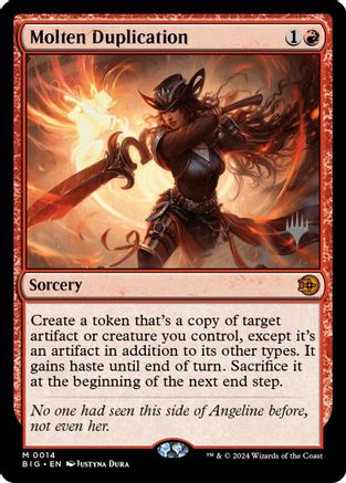 Molten Duplication (Promo Pack) (014) - Secrets of Strixhaven