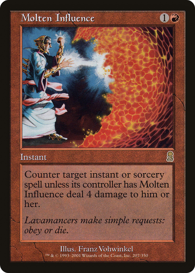 Molten Influence (207) Foil - Odyssey