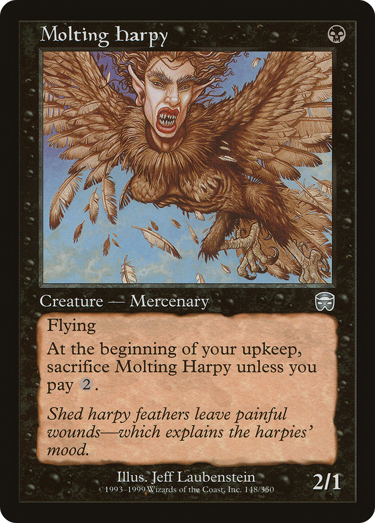 Molting Harpy (148) - Mercadian Masques