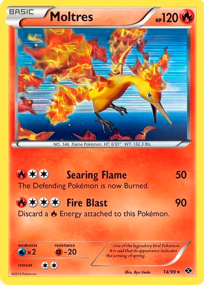 Moltres (14) Holofoil - Next Destinies