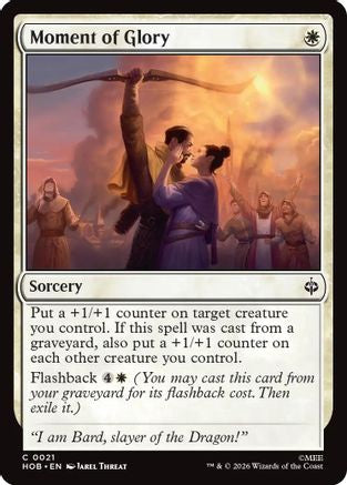 Moment of Glory (021) Foil - The Hobbit