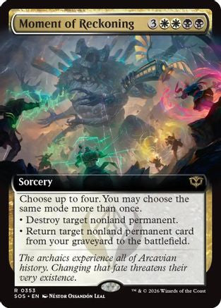 Moment of Reckoning (Extended Art) (353) - Secrets of Strixhaven