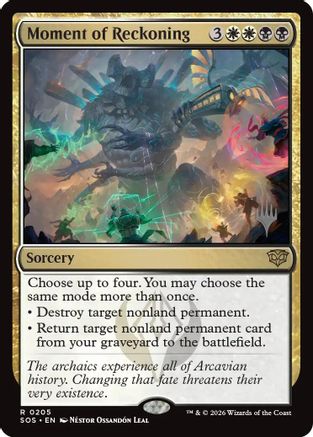 Moment of Reckoning (Promo Pack) (205) - Secrets of Strixhaven