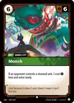 Monch (035) Foil - Unleashed