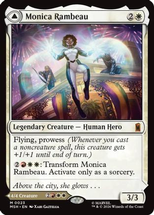 Monica Rambeau // Photon, Living Light (023) - Marvel Super Heroes