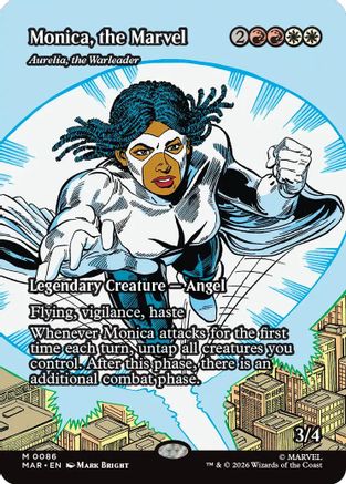 Monica, the Marvel – Aurelia, the Warleader (086) - Marvel Universe