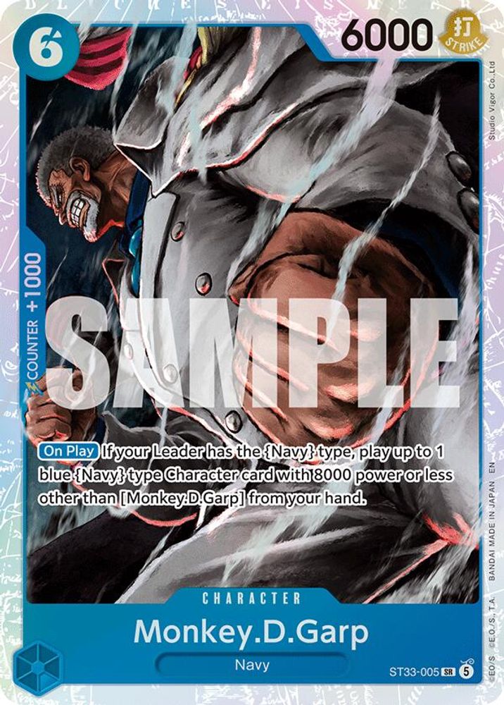 Monkey.D.Garp (ST33-005) Foil