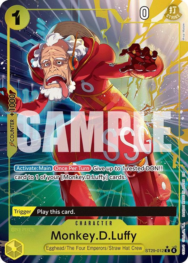 Monkey.D.Luffy (Full Art) (ST29-012) Foil