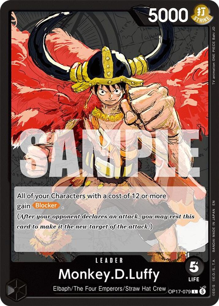 Monkey.D.Luffy (OP17-079)