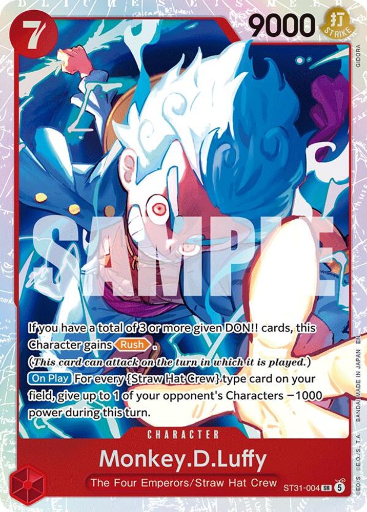 Monkey.D.Luffy (ST31-004) Foil