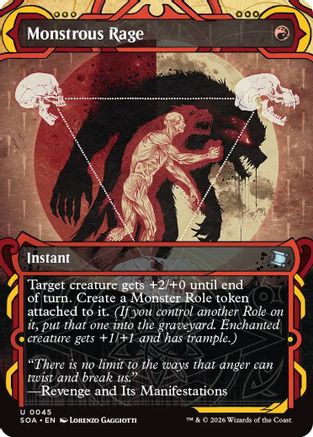 Monstrous Rage (045) - Secrets of Strixhaven: Mystical Archive