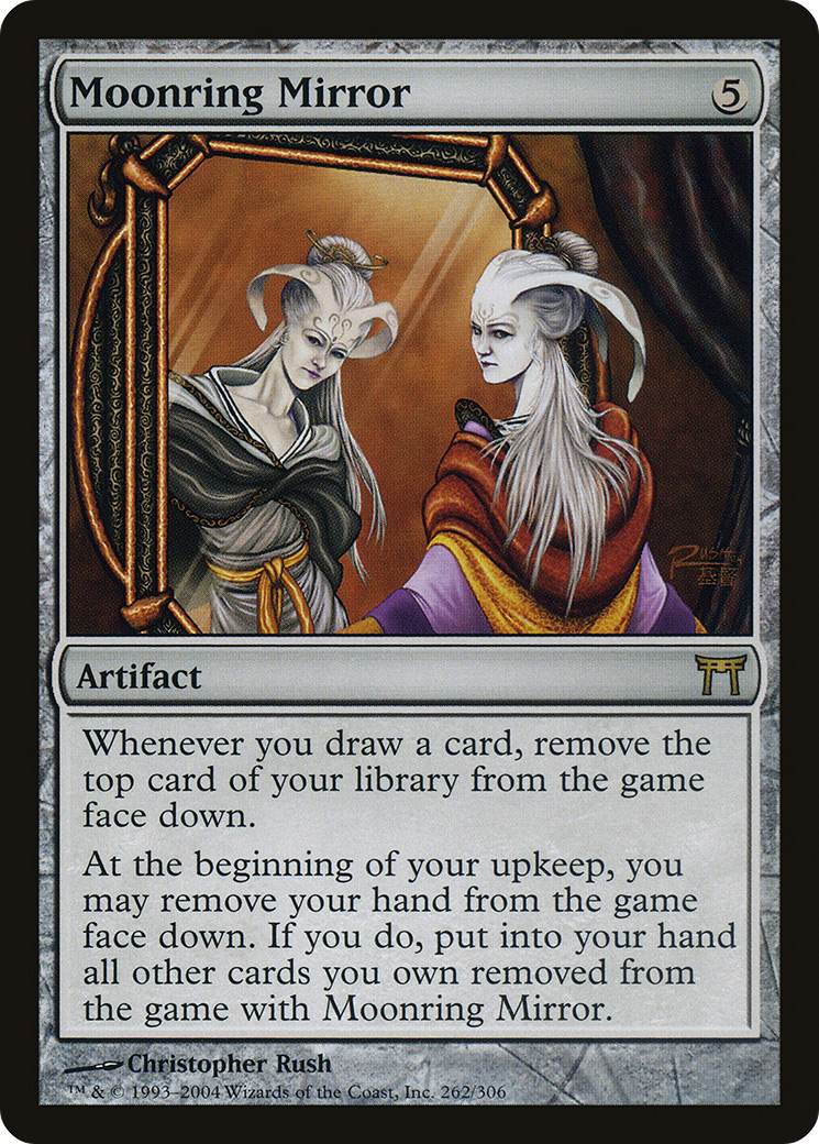 Moonring Mirror (262) Foil - Champions of Kamigawa