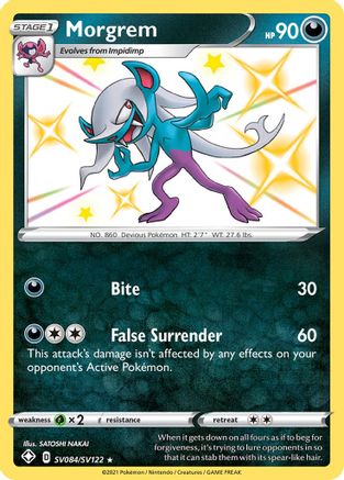 Morgrem (SV084) (Shiny Vault) Holofoil - Shining Fates