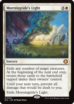 Morningtide's Light (Promo Pack) (027) Foil - Lorwyn Eclipsed