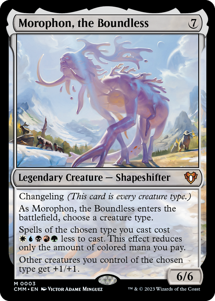 Morophon, the Boundless (003) - Commander Masters
