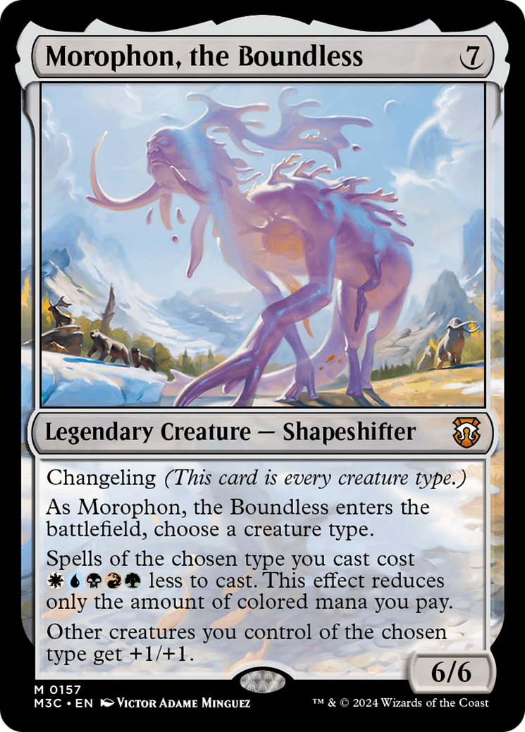 Morophon, the Boundless (157) - Commander: Modern Horizons 3