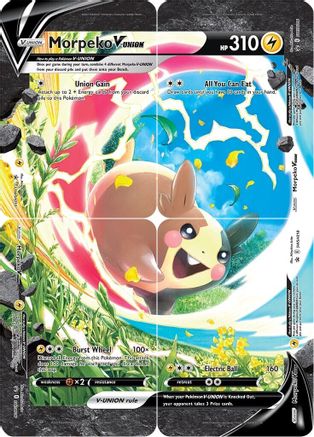 Morpeko V-Union [Set of 4] (SWSH215-218) Holofoil - Black Star Promos