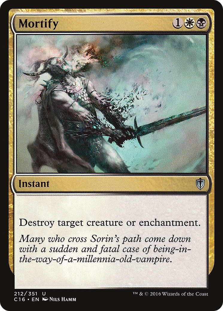 Mortify (212) - Commander 2016