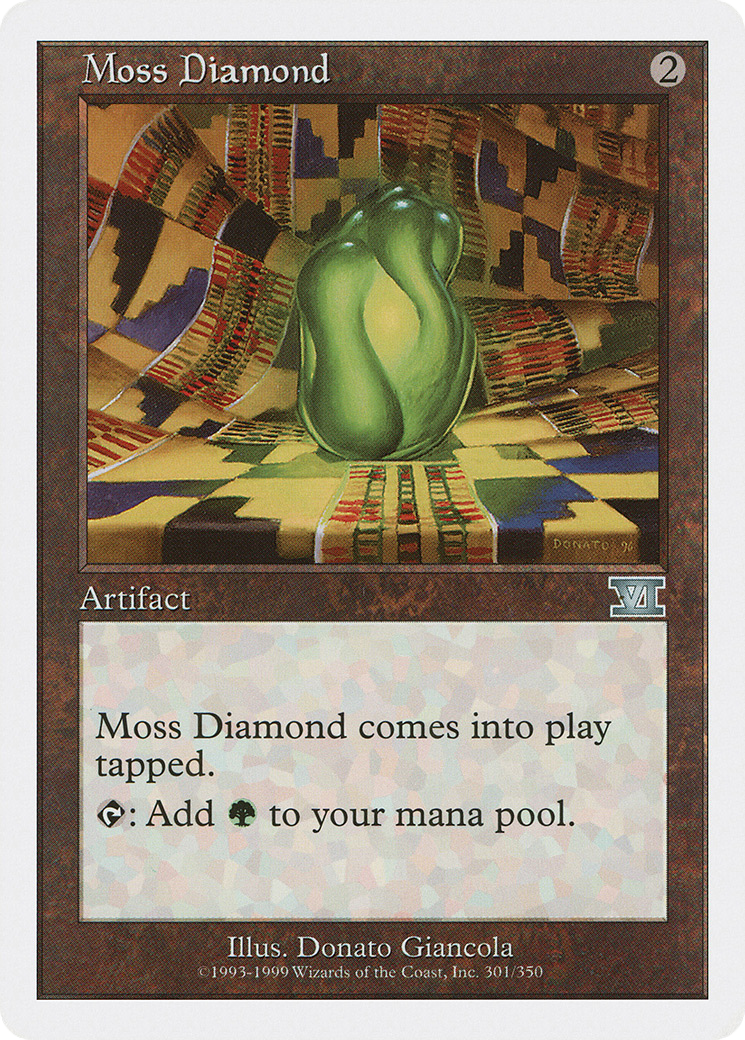 Moss Diamond (301) - Classic Sixth Edition