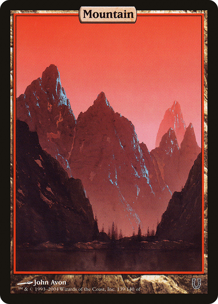 Mountain (139) Foil - Unhinged