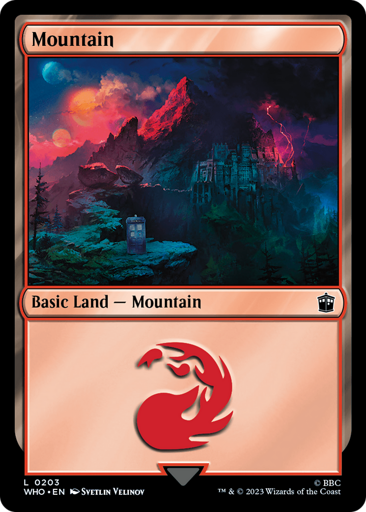 Mountain (203) Foil - Doctor Who