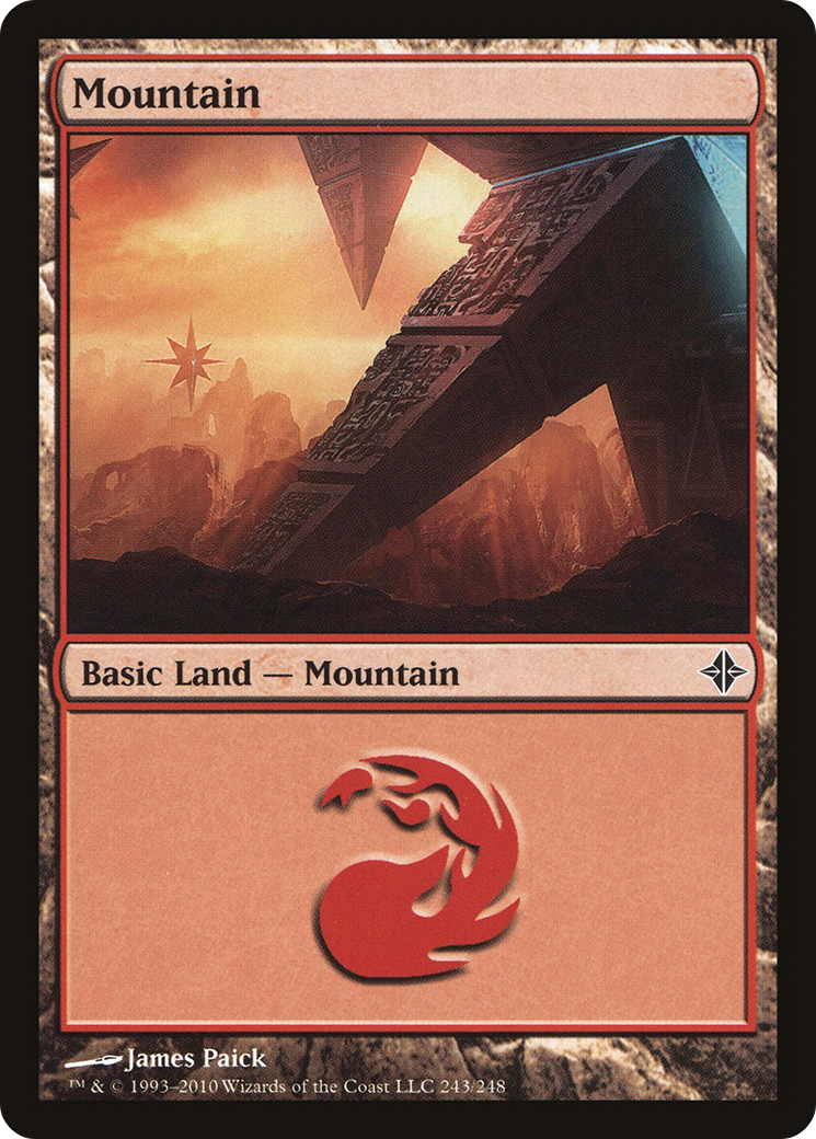 Mountain (243) - Rise of the Eldrazi