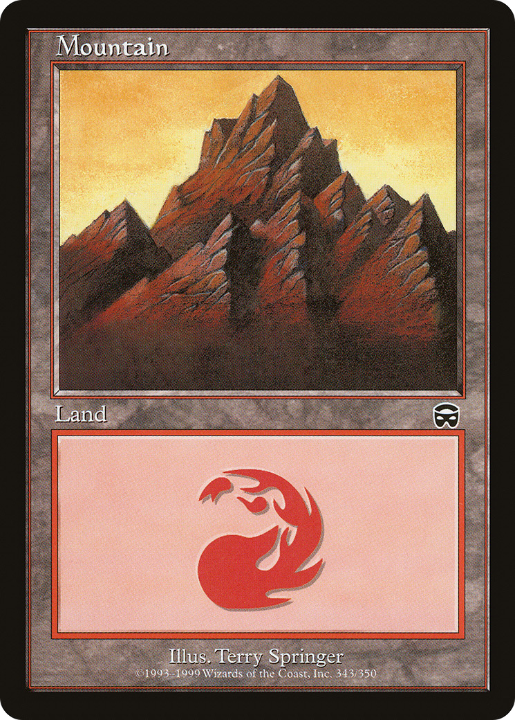 Mountain (343) Foil - Mercadian Masques