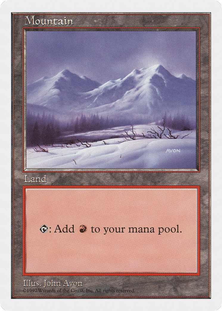 Mountain (a) - Fifth Edition