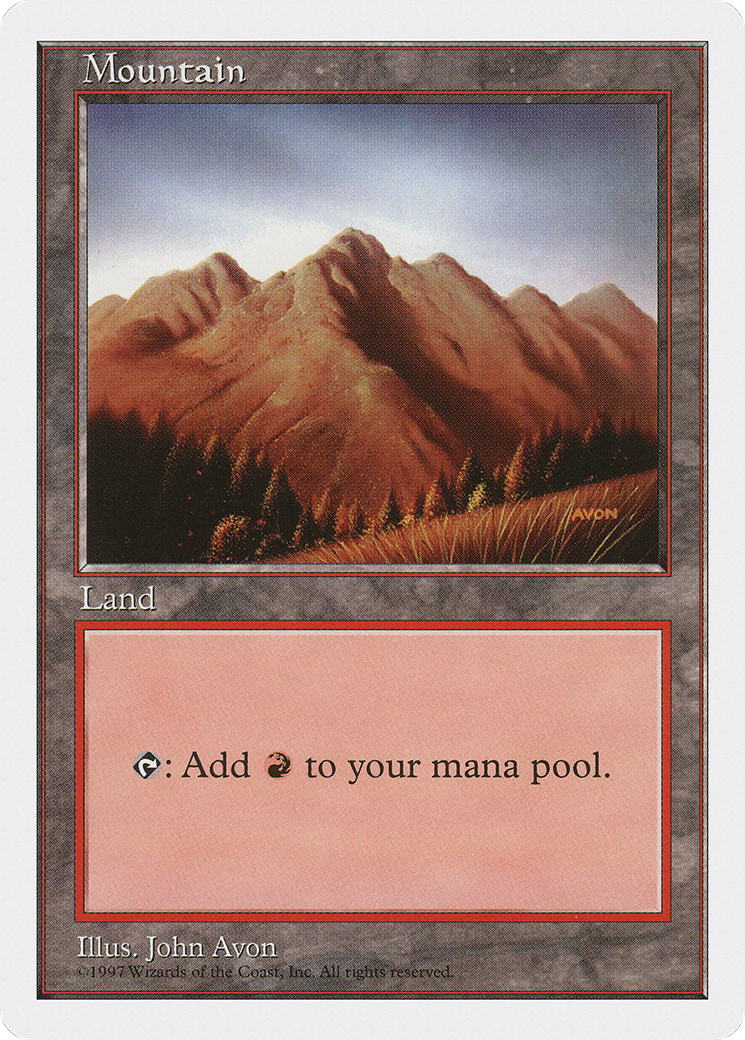 Mountain (c) - Fifth Edition
