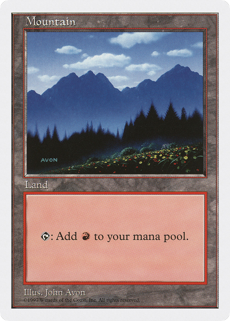 Mountain (d) - Fifth Edition