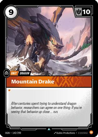 Mountain Drake (142) Foil - Origins
