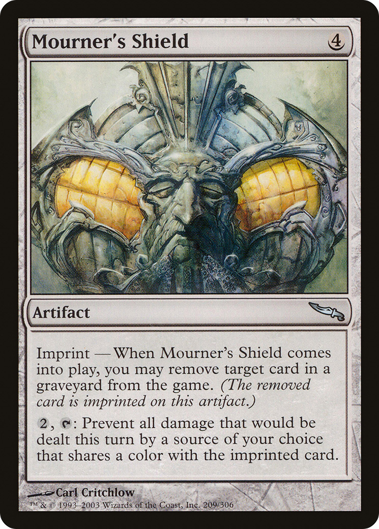 Mourner's Shield (209) Foil - Mirrodin