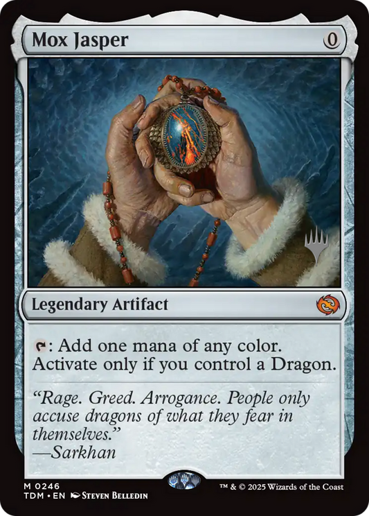 Mox Jasper (Promo Pack) (246) Foil - Tarkir: Dragonstorm