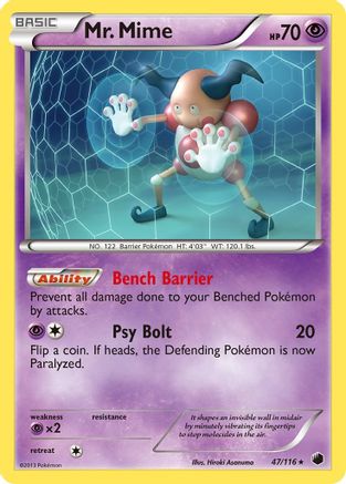 Mr. Mime (47) - Plasma Freeze