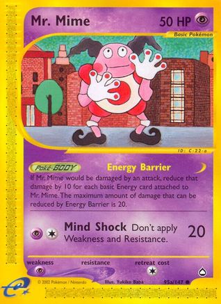Mr. Mime (95a) - Aquapolis