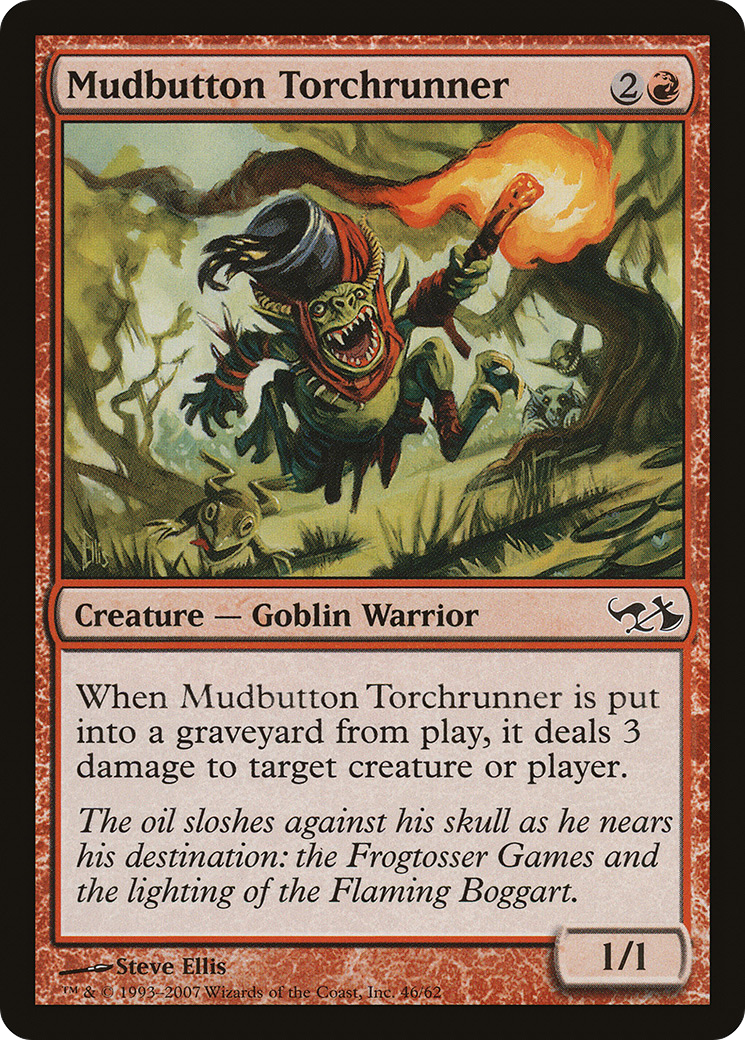 Mudbutton Torchrunner (046) - Duel Decks: Elves vs. Goblins