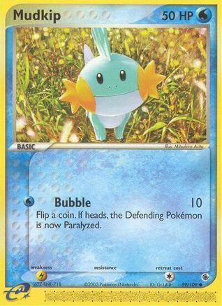 Mudkip (59) Reverse Holofoil - Ruby and Sapphire
