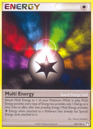 Multi Energy (118) Reverse Holofoil - Mysterious Treasures
