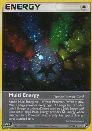 Multi Energy (Special) (League Promo) (93) Holofoil - League & Championship Cards