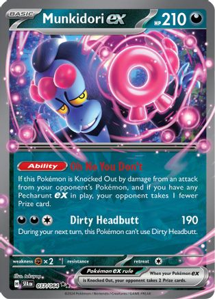Munkidori ex (37) Holofoil - Shrouded Fable