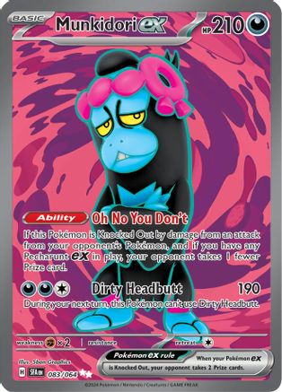 Munkidori ex (Full Art) (83) Holofoil - Shrouded Fable