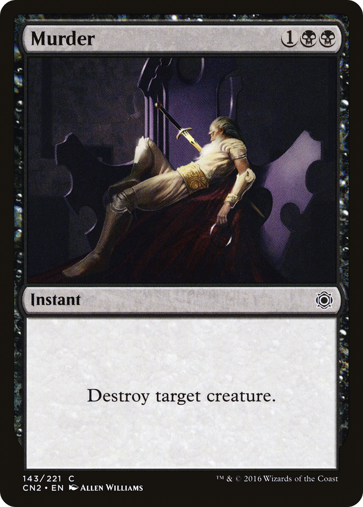 Murder (143) Foil - Conspiracy: Take the Crown
