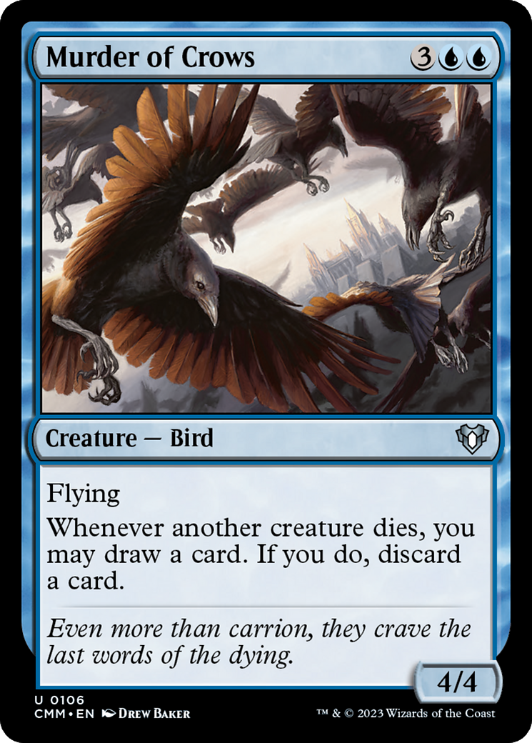 Murder of Crows (106) - Commander Masters
