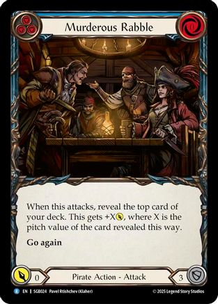 Murderous Rabble (Blue) (SGB024) - Silver Age