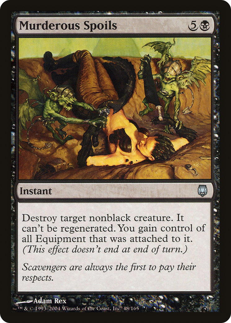 Murderous Spoils (048) Foil - Darksteel