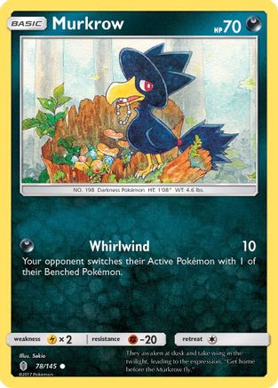 Murkrow (78) - Guardians Rising