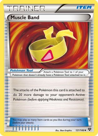 Muscle Band (121) - XY Base Set